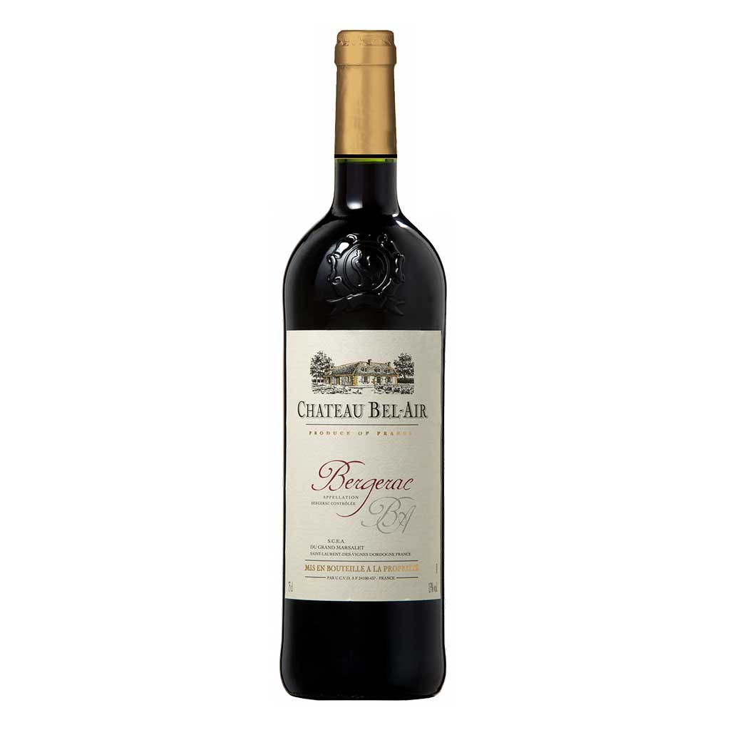 Château Bel Air Silver Medal Bergerac – Family-run vineyard in St Laurent des Vignes. Deep red, ripe fruit, spice, vanilla & lightly roasted notes. Full-bodied with elegant length.